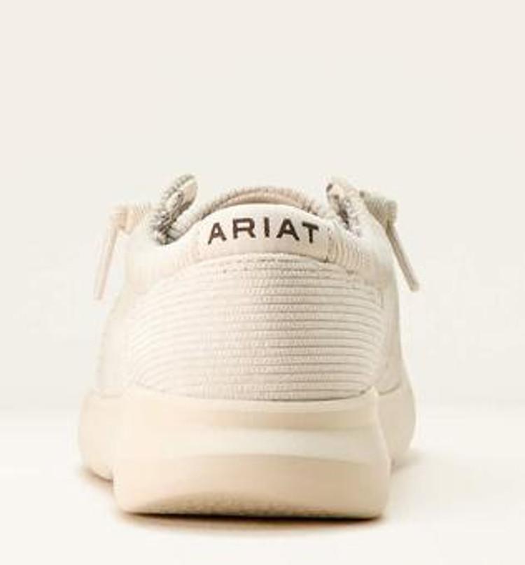 SALE Ariat® Ladies' Cream Corduroy Hilo Shoes Product Image