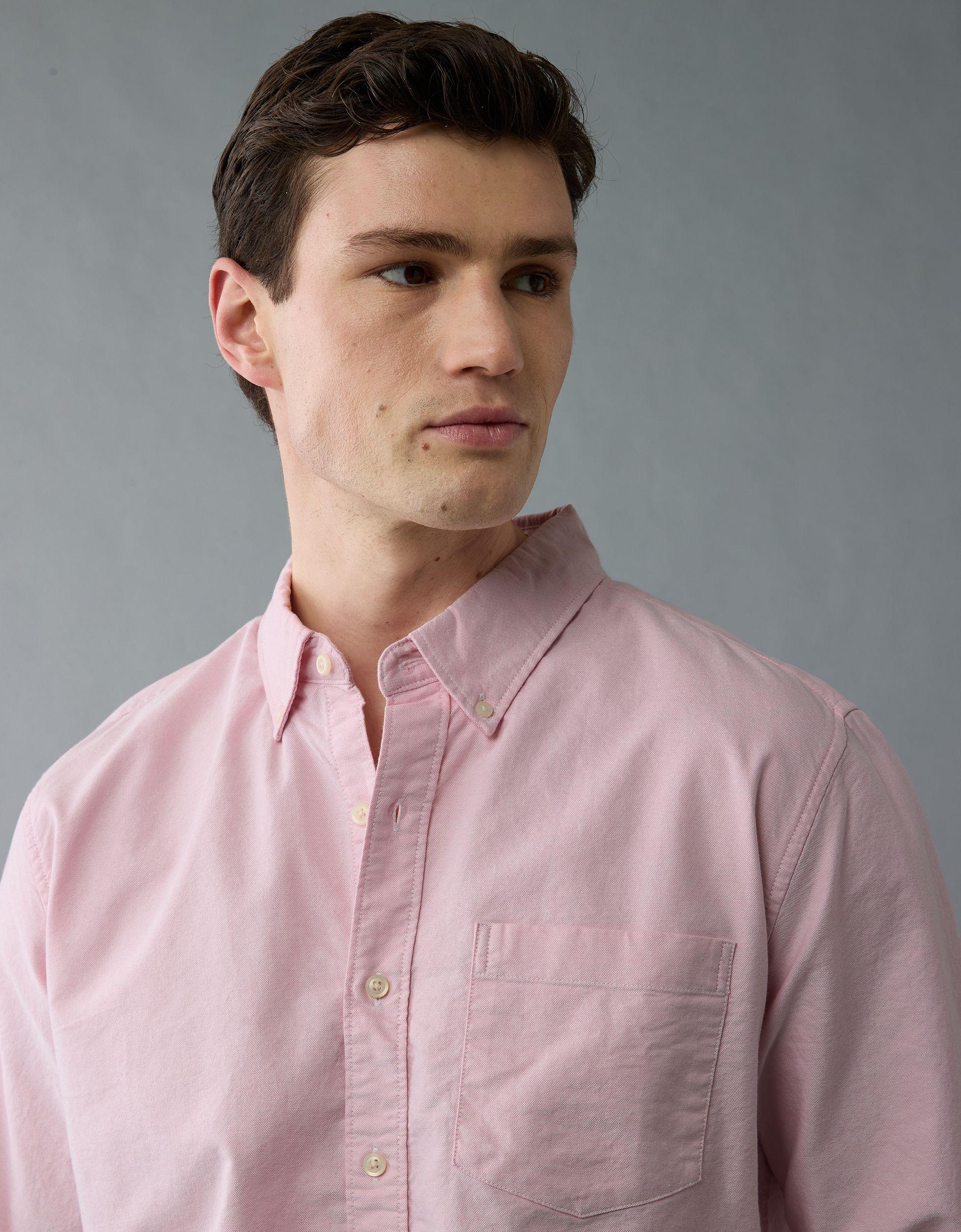 AE Everyday Classic Fit Oxford Button-Up Shirt Product Image