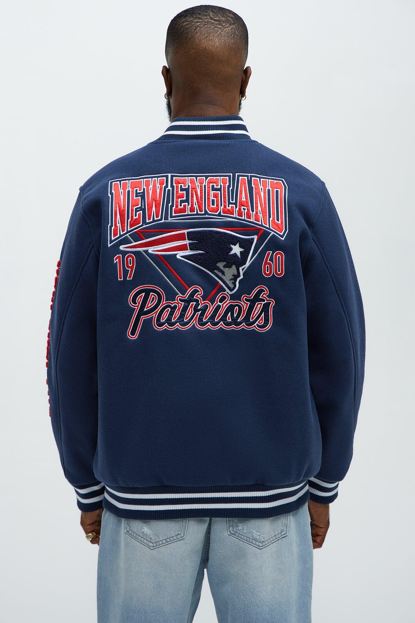 Patriots Touchdown Jacket - Navy/Red Product Image