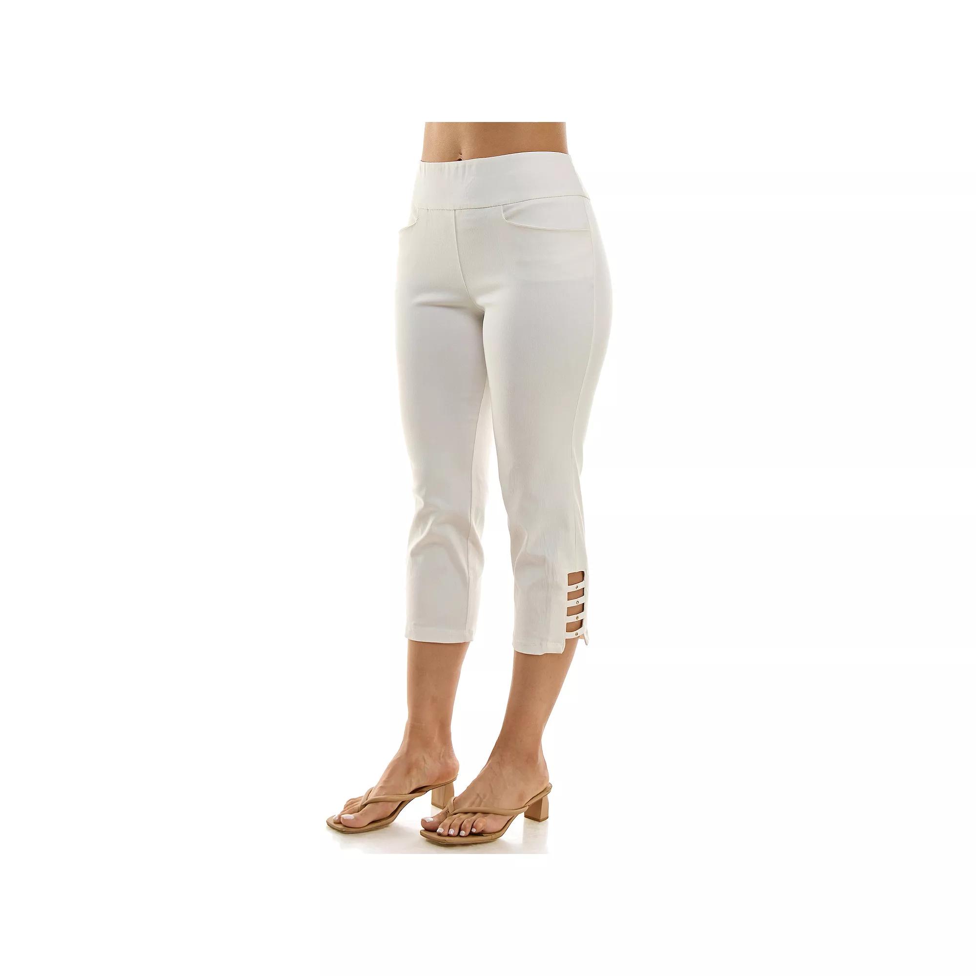 Women's Nina Leonard Pull-On Crop Pants,  Product Image