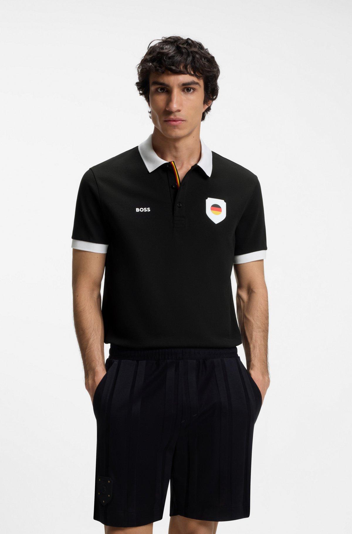 Paddy polo shirt with country flag Product Image