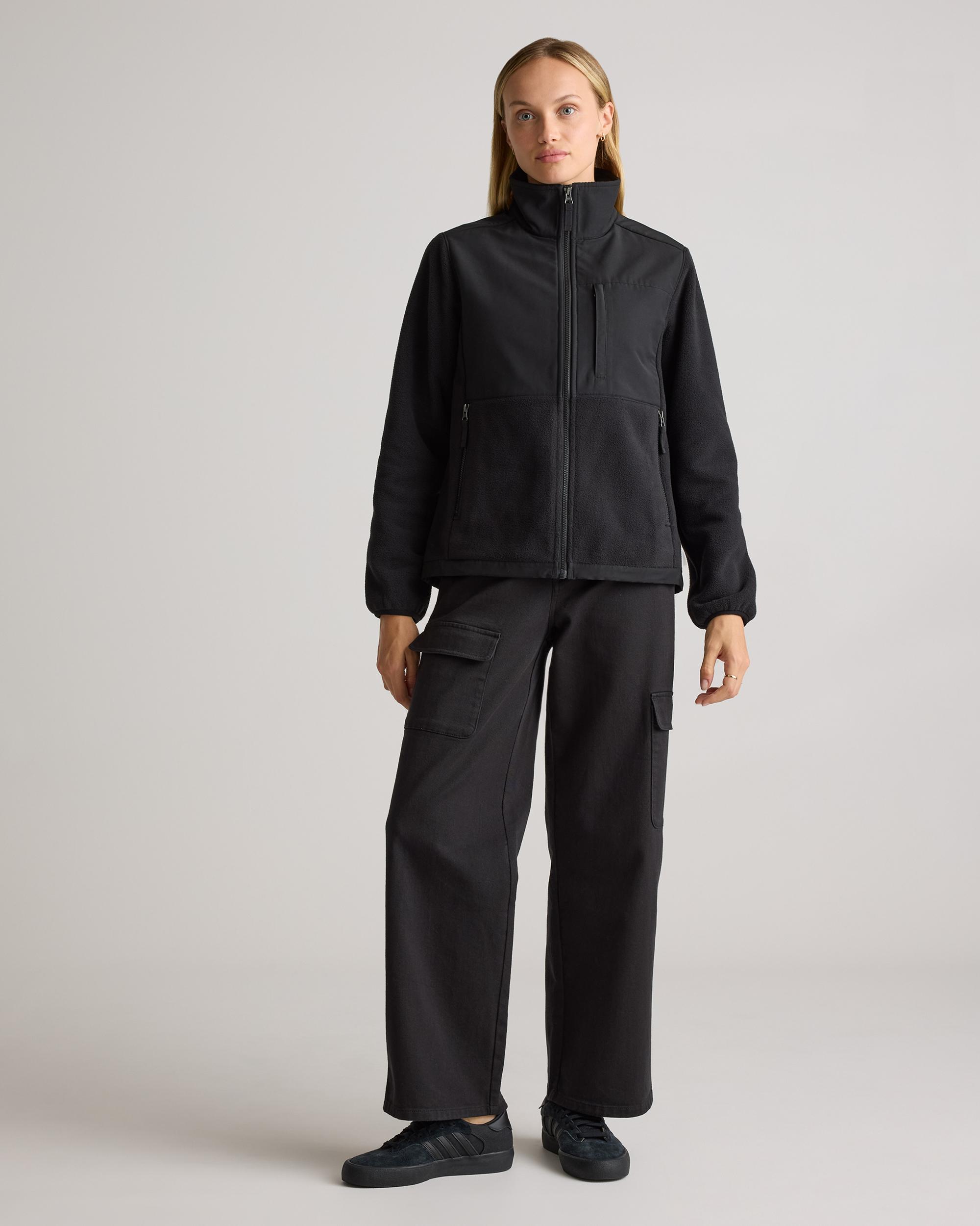 Quince | Women's Polar Fleece Full-Zip Jacket Recycled Polyester Product Image
