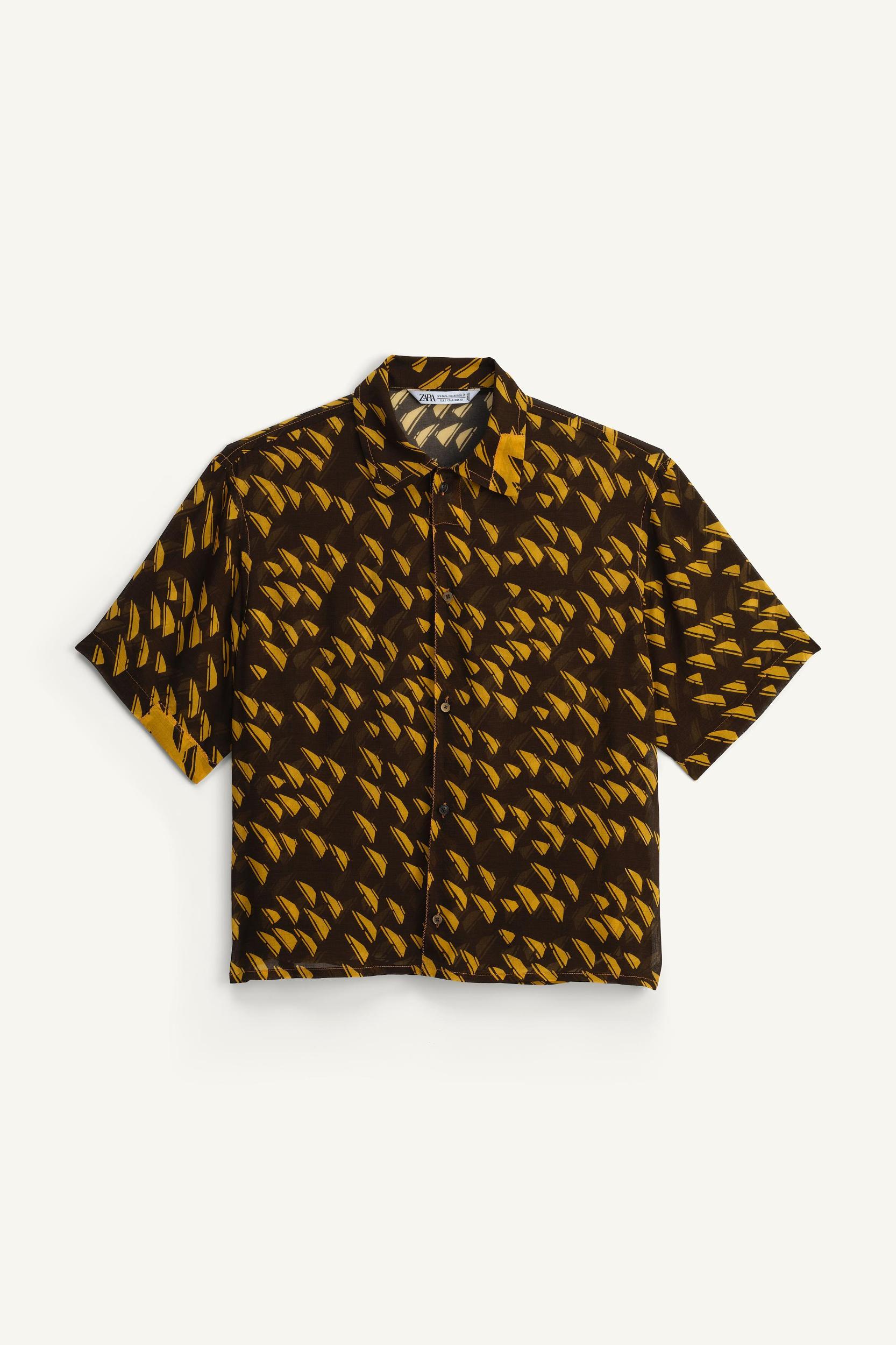 LIMITED EDITION GEOMETRIC PRINT SHIRT Product Image