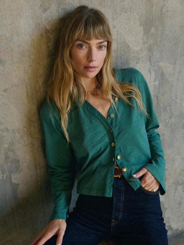 Nation Ltd. Marlowe Long Sleeve Top Product Image