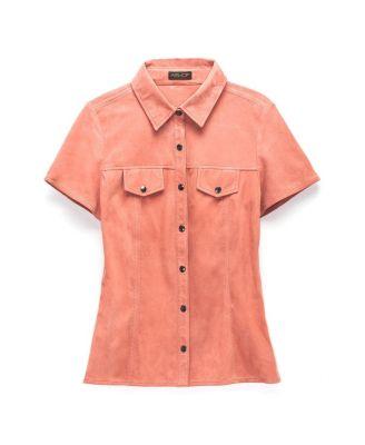Officer Suede Button Up Shirt Product Image