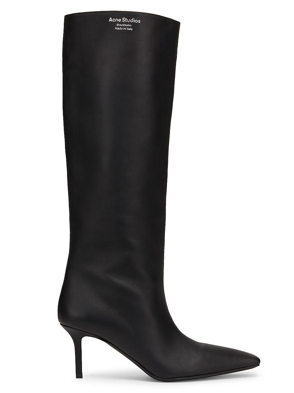 Womens Bezither Leather Knee-High Boots Product Image