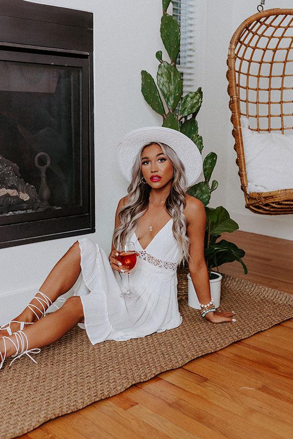 San Fran Frills Crochet Dress Product Image