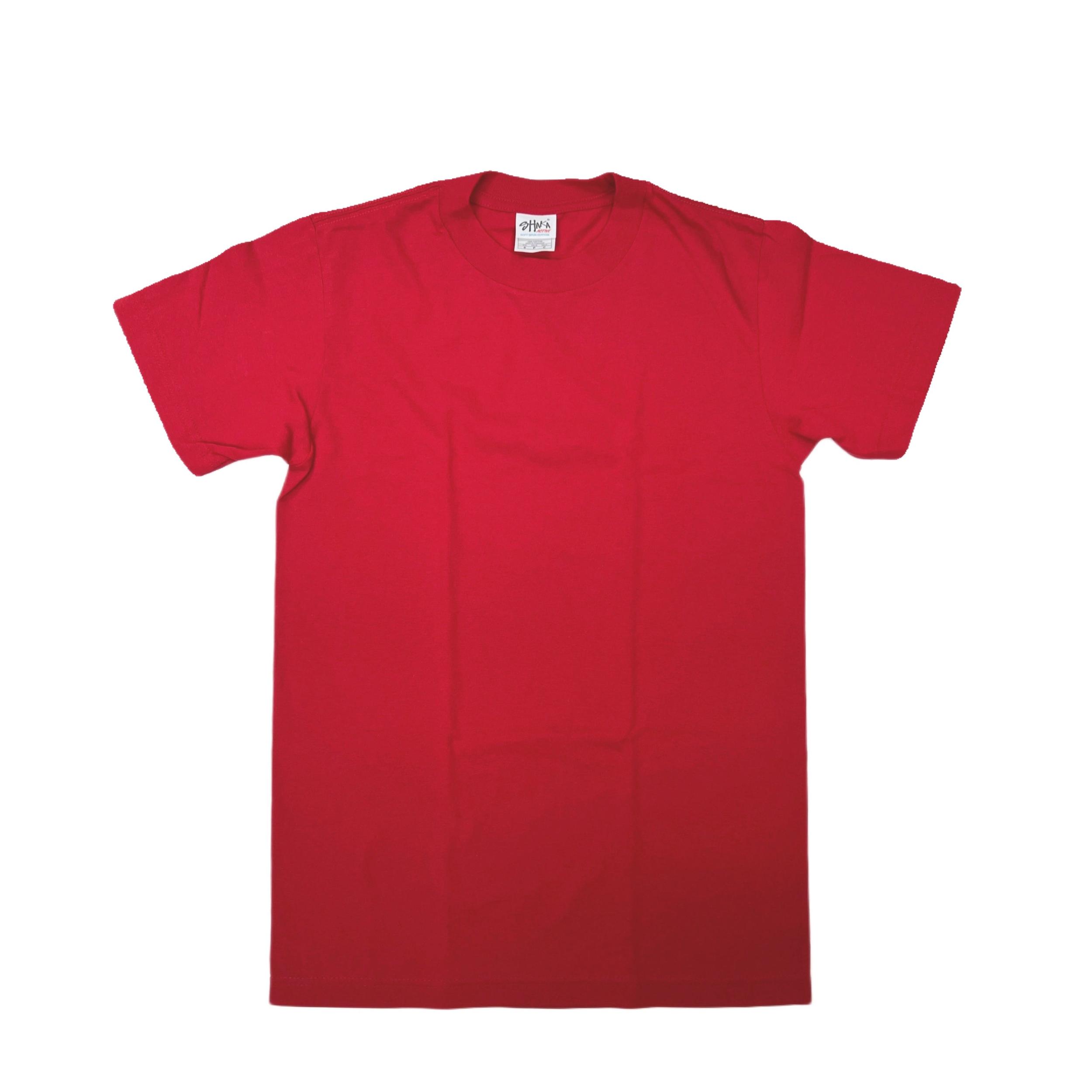 Shaka Wear 6.0 oz Active Short Sleeve T-Shirt (Burgundy/Dark Grey/Red/Royal/Sky Blue) Male Product Image