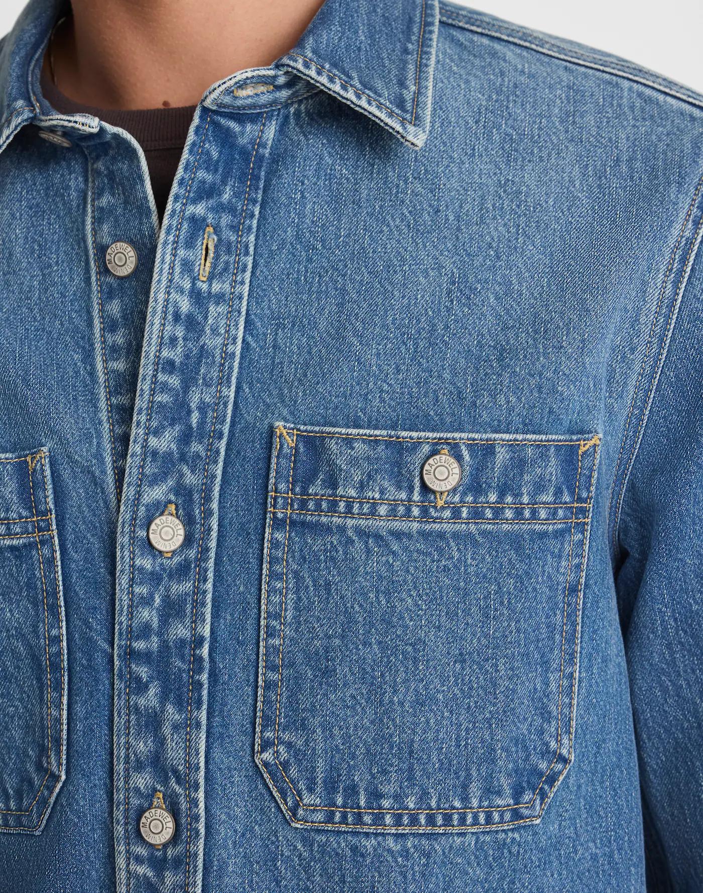 Denim Shirt-Jacket Product Image