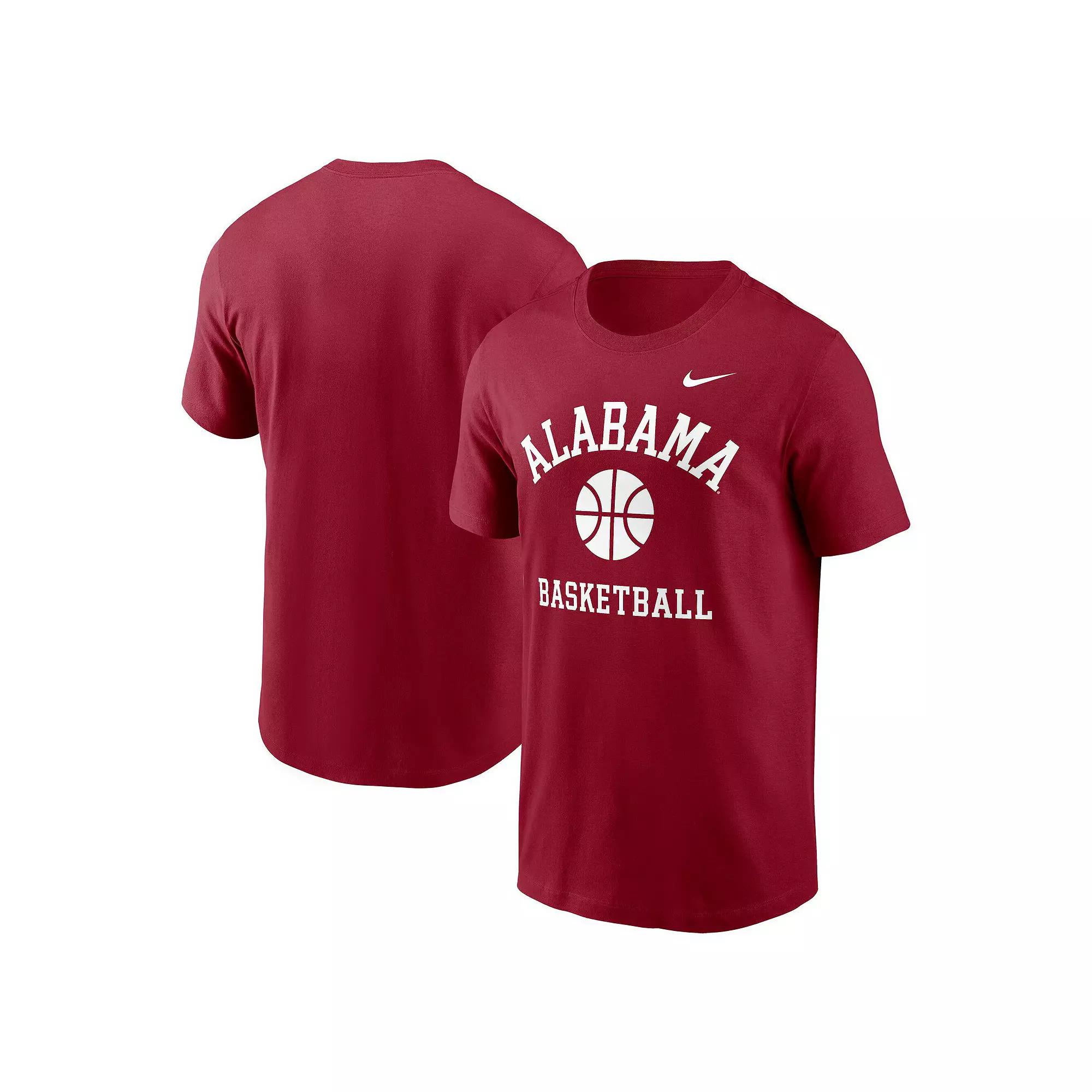 Men's Nike Crimson Alabama Crimson Tide Basketball Icon T-Shirt, Size: Medium, Red Product Image