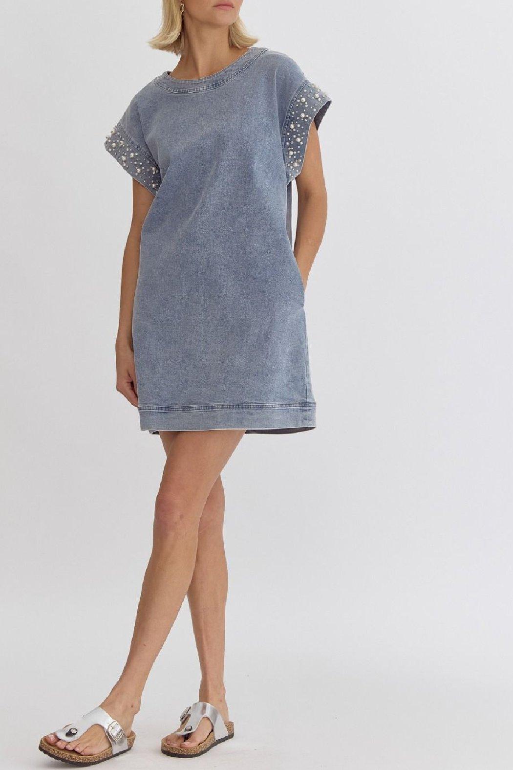 Denim Dress Product Image