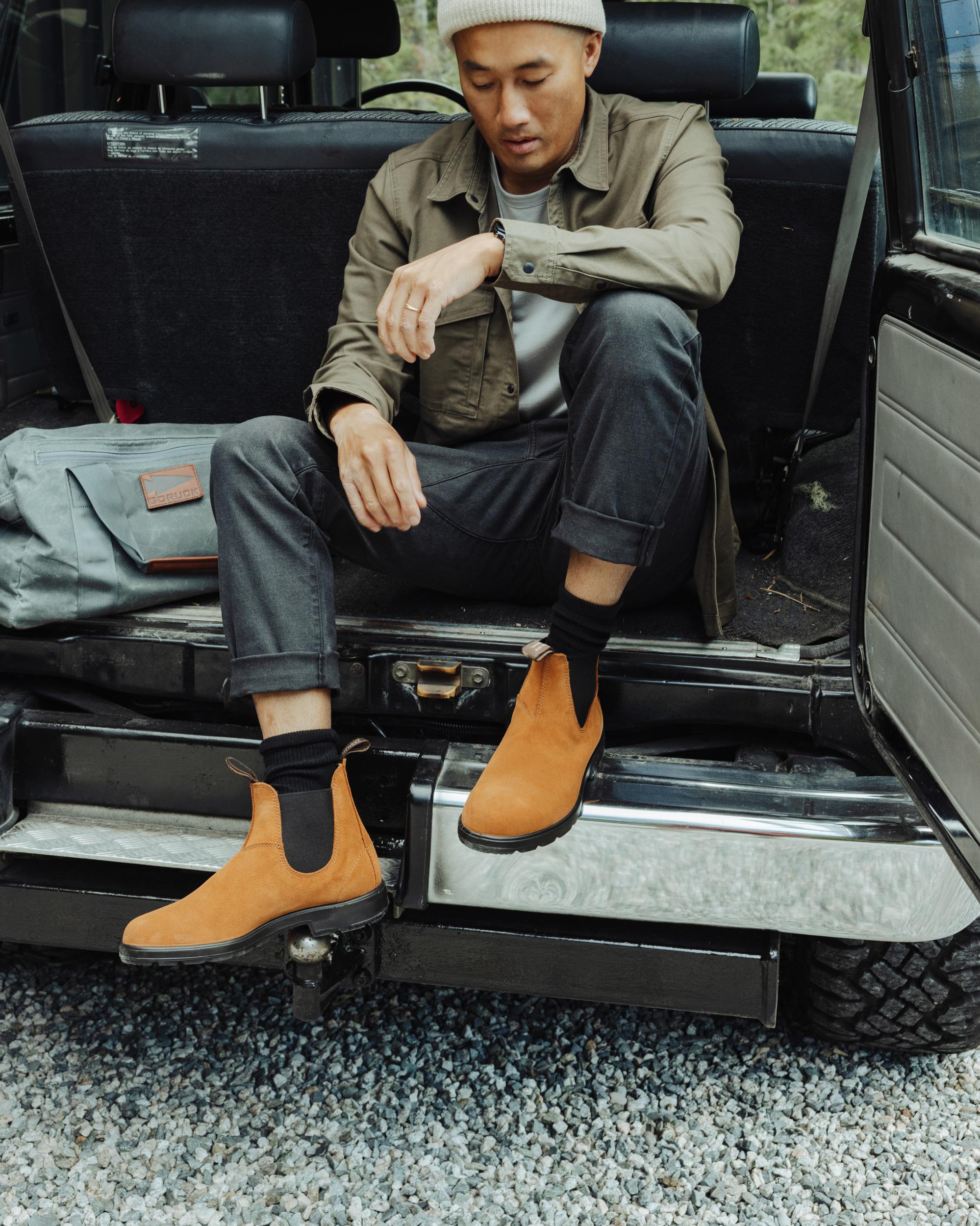 2406 Suede Chelsea Boot Product Image