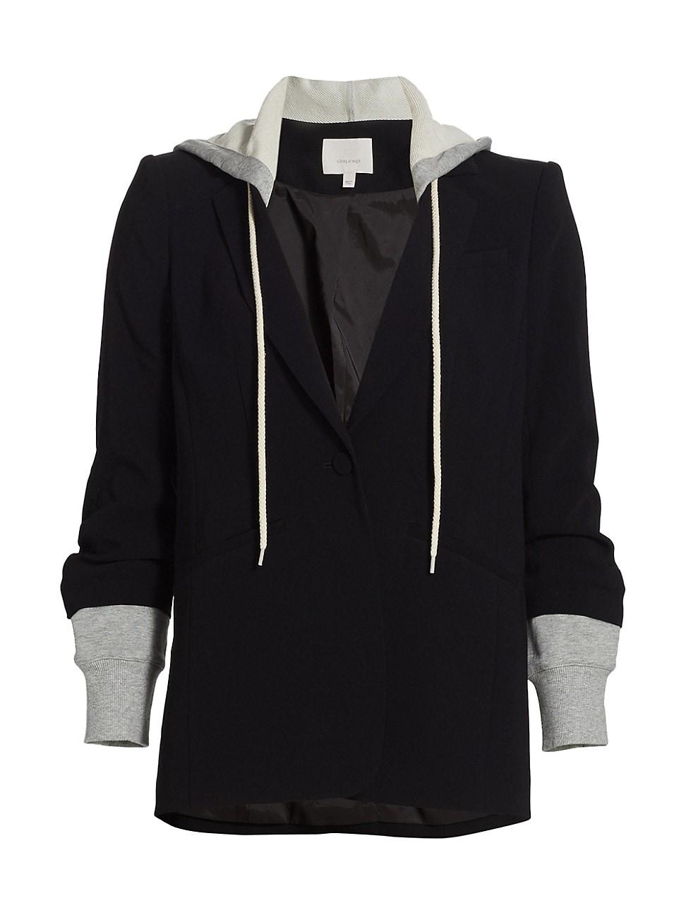 Womens Khloe Hooded Blazer Product Image