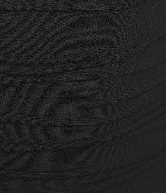 GB Ruched Side High Neck Mini Dress Product Image