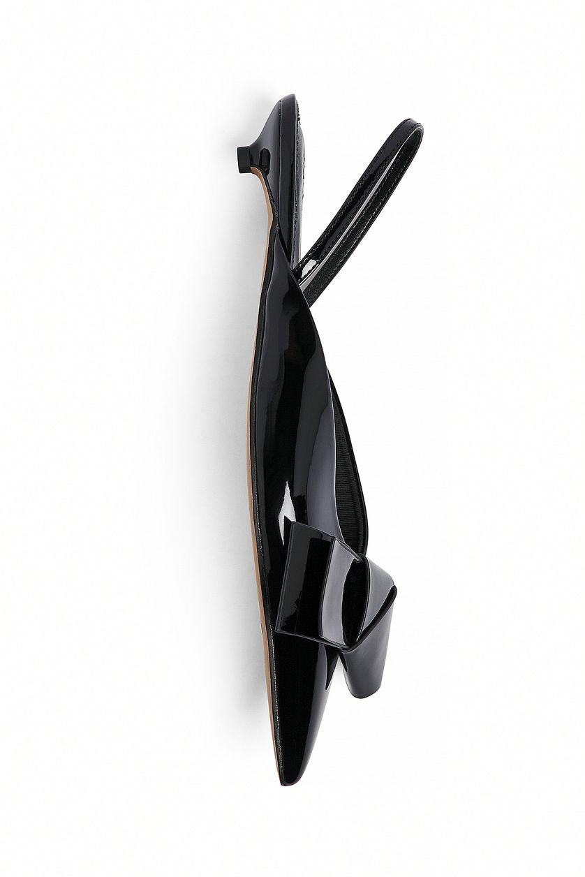 Big Bow Kitten Heel Pumps Product Image