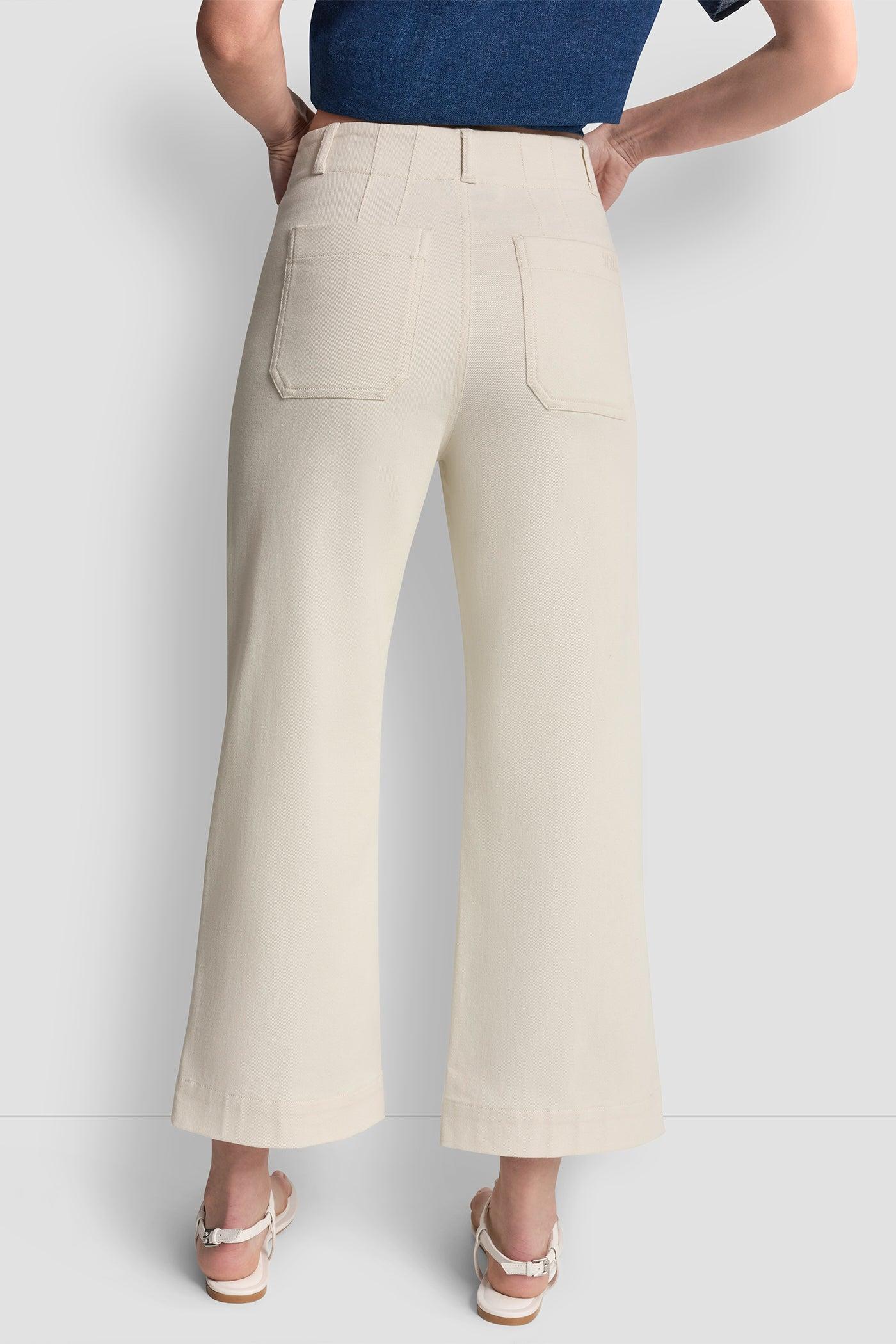HIGH-RISE CROPPED WIDE LEG PANTS Product Image