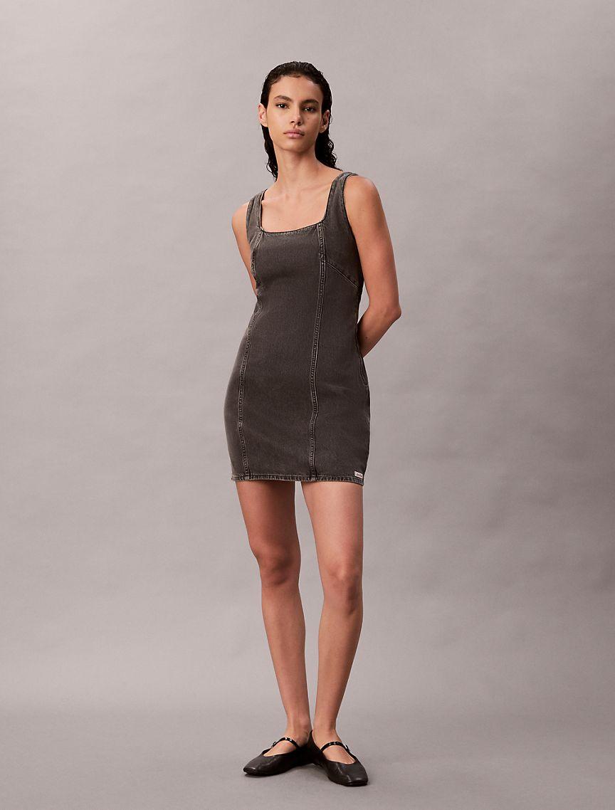Denim Mini Dress Product Image
