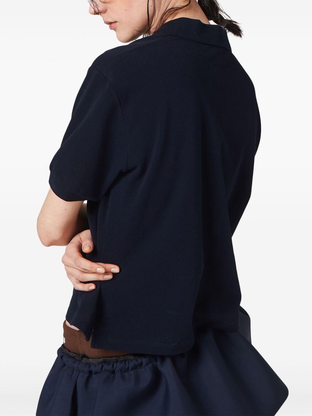 logo-embroidered polo shirt Product Image