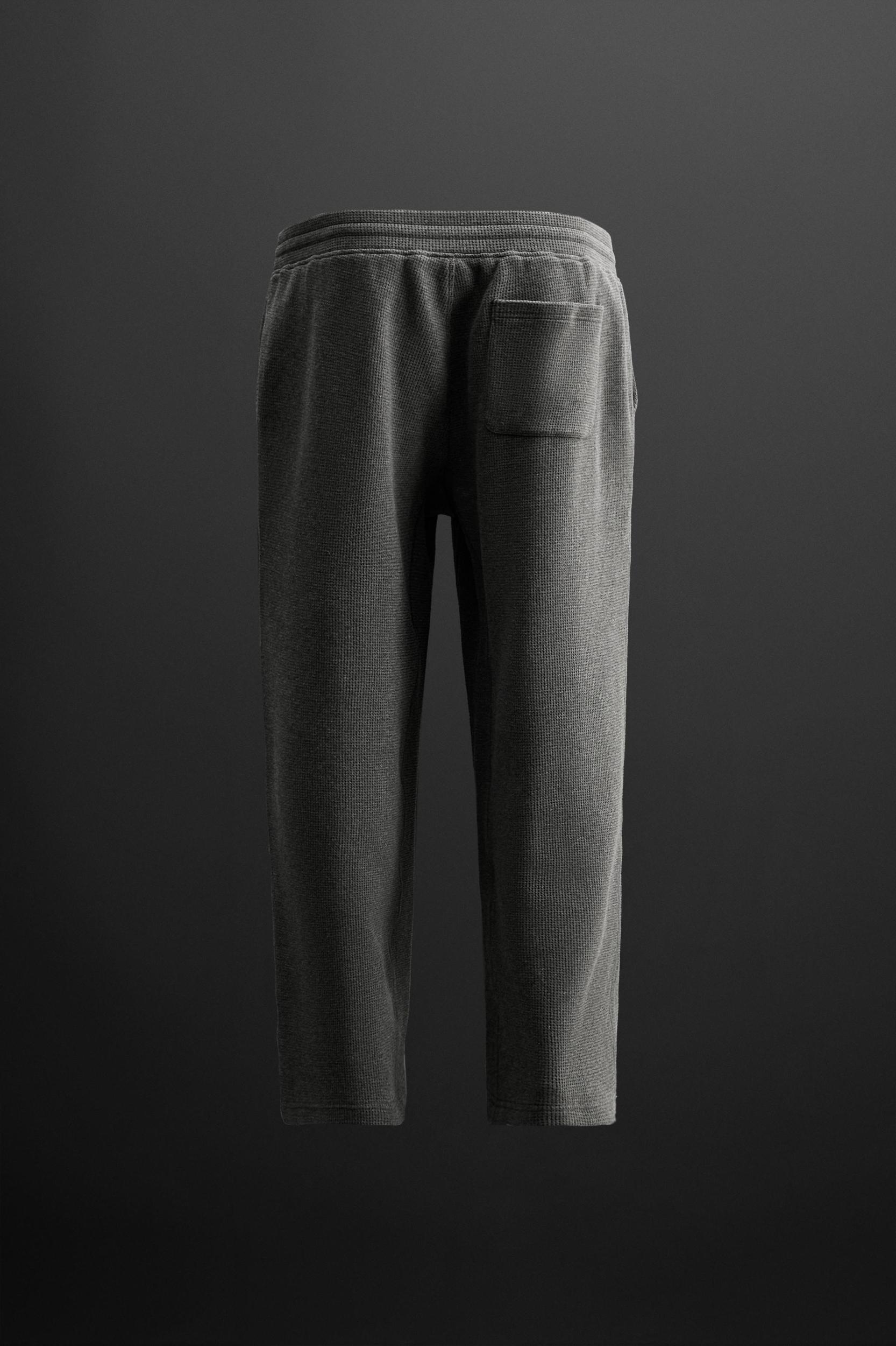 TEXTURED JOGGER PANTS Product Image