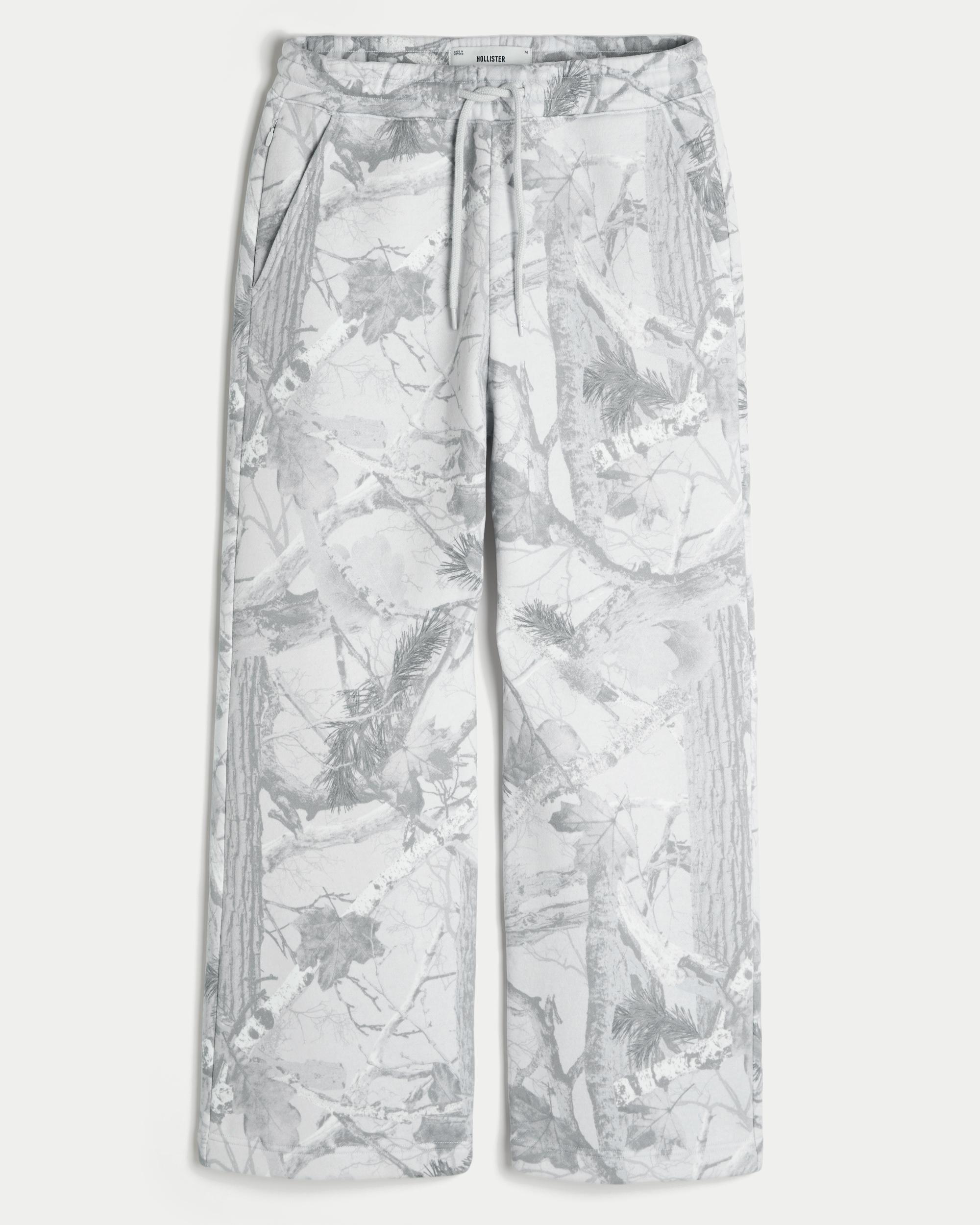 Applique Graphic Bootcut Sweatpants Product Image