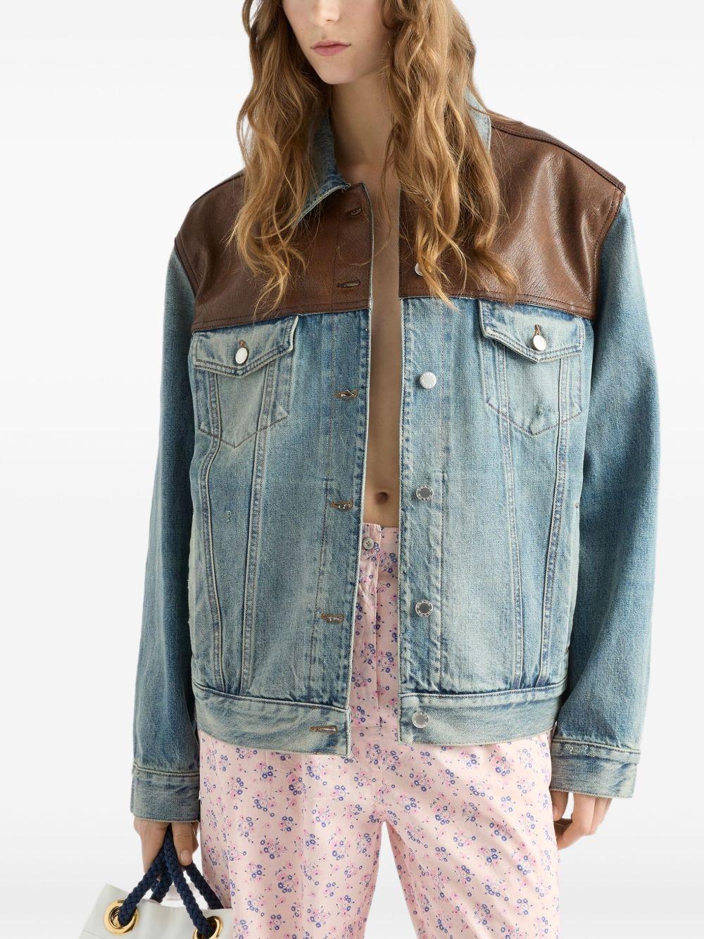 contrast-panel jacket Product Image