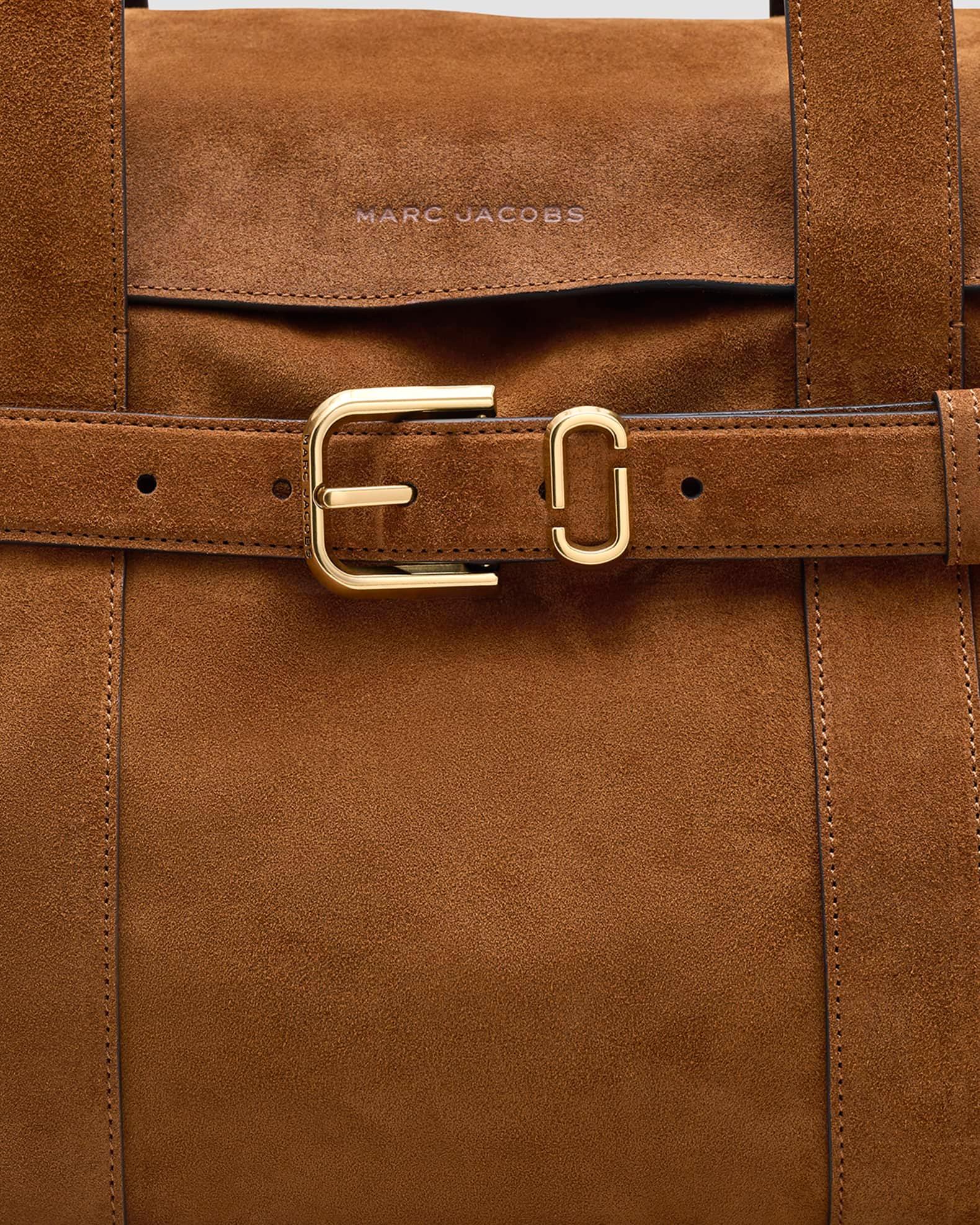 The Dakota Belted Suede Tote Bag Product Image