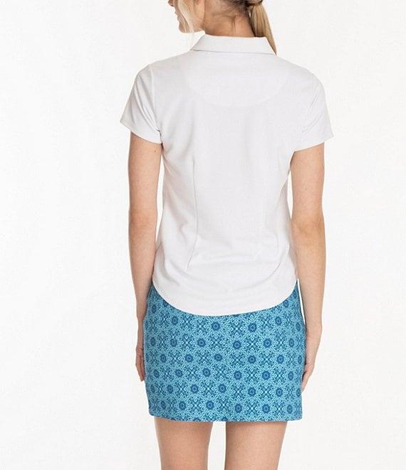 Sport Haley Courte Short Sleeve Quarter Zip Collared Polo Product Image