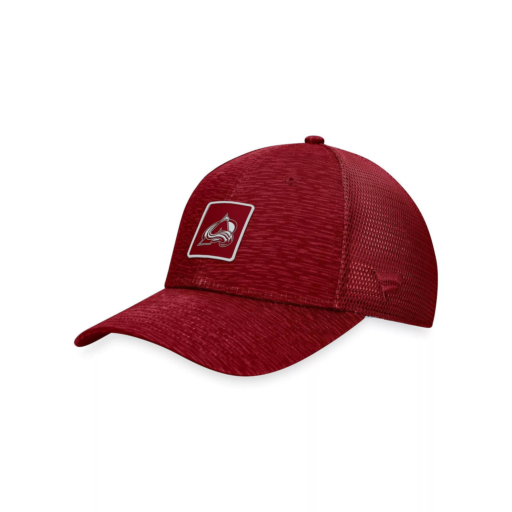 Women's Fanatics Branded  Burgundy Colorado Avalanche Authentic Pro Road Trucker Adjustable Hat, Med Re Product Image