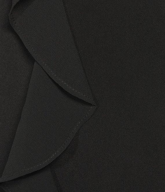 Calvin Klein Ruffle Front V-Neck Sleeveless Cami Product Image