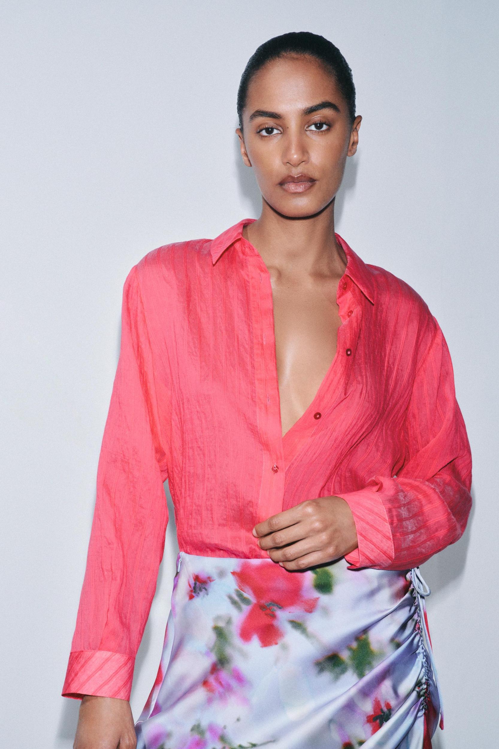 WOVEN STRIPE SHIRT Product Image