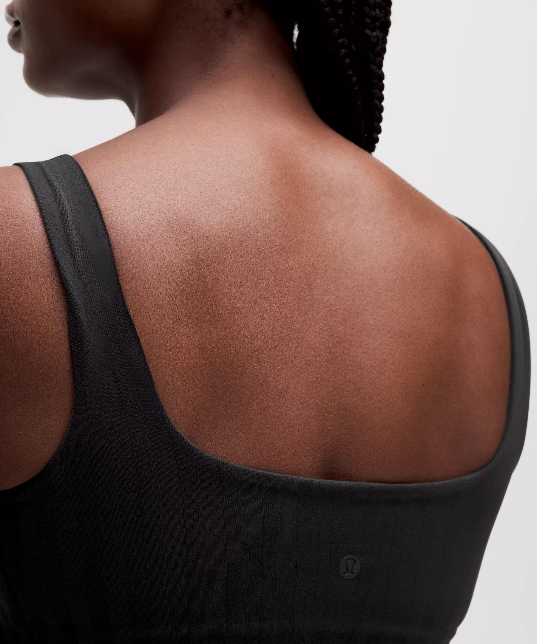 Wunder Under Cropped Tank Top Light Support, C/D Cup *Tonal Stripe Product Image