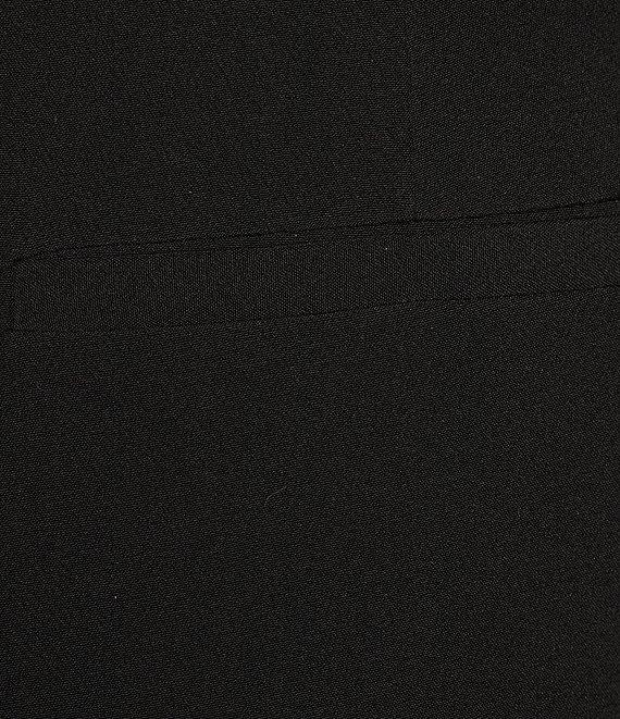 KARL LAGERFELD PARIS High Waisted Full Length Sailor Button Pocket Pant Product Image