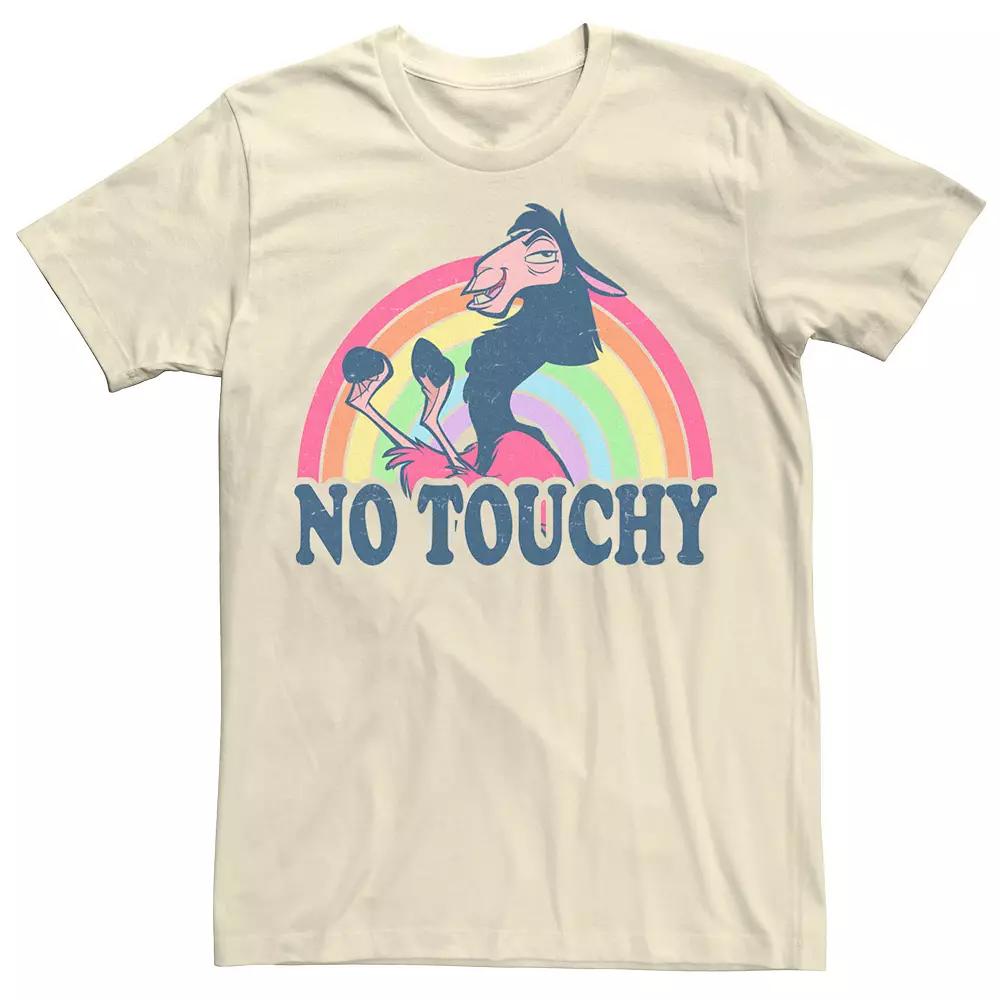 Disney's Emperor's New Groove Kuzco Rainbow No Touchy Adult Tee, Men's,  Product Image