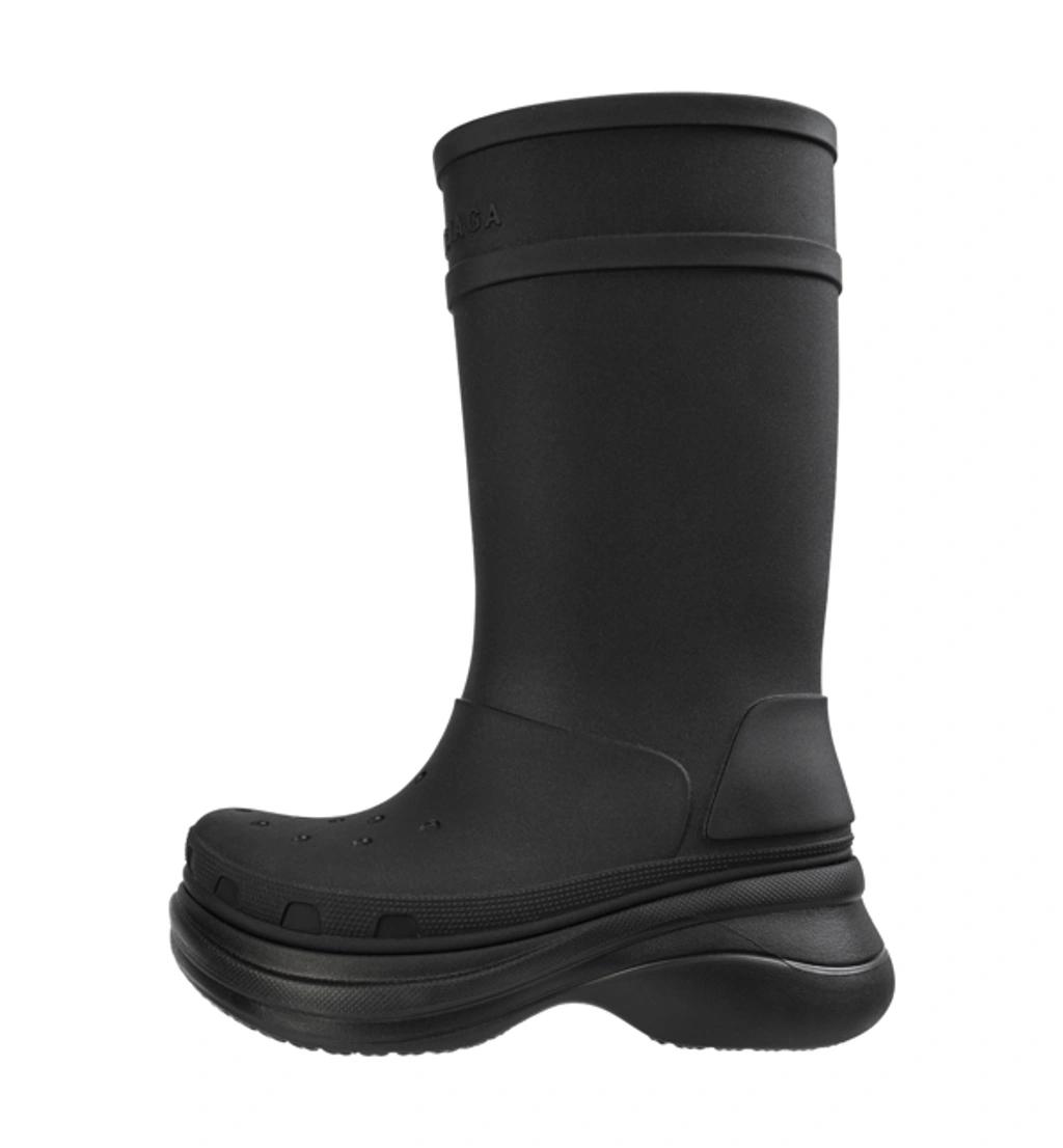 BALENCIAGA X Crocs Water Resistant Boot In Black Product Image