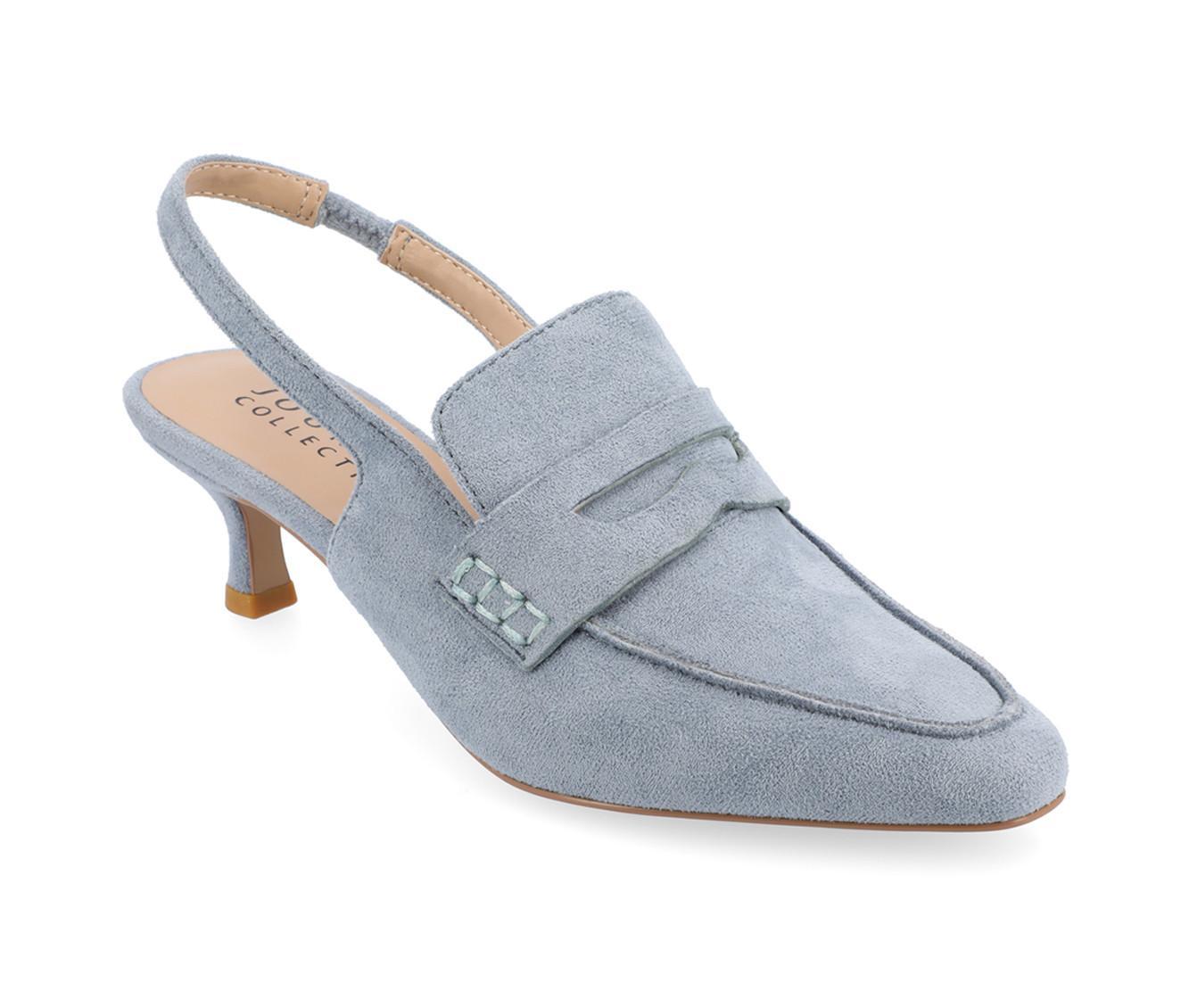 Women's Journee Collection Amory Slingback Loafer Pumps Product Image