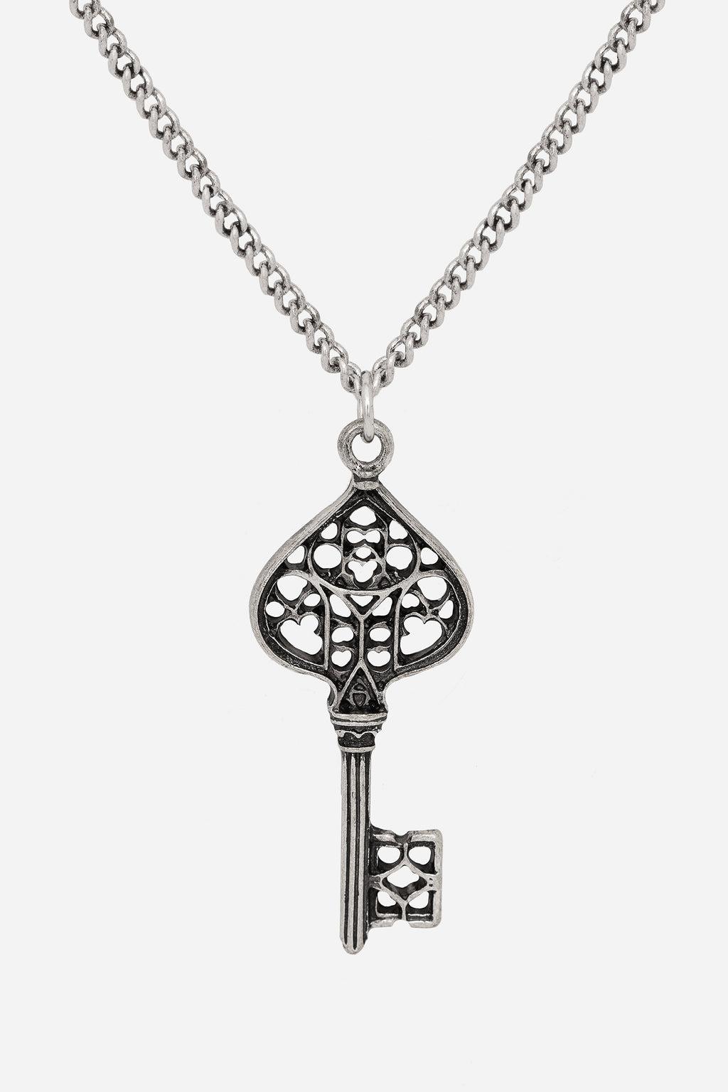 Claustrum Gothic Key Layered Necklace Product Image