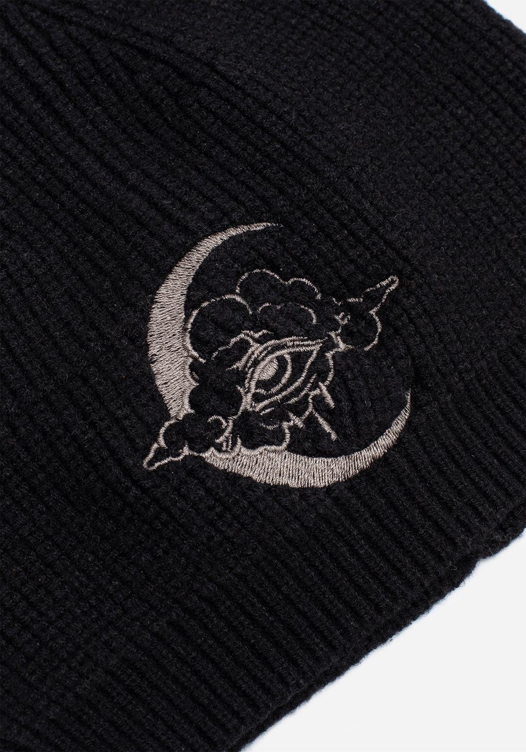 Lachrymose Embroidered Knit Beanie Product Image