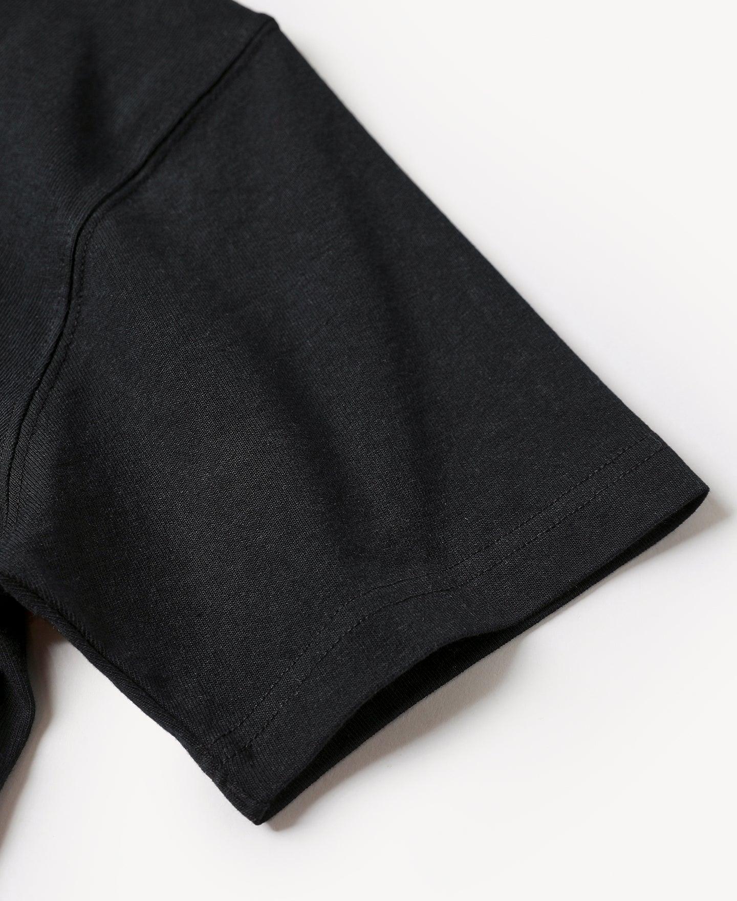 9 oz Cotton Tubular T-Shirt - Black Product Image