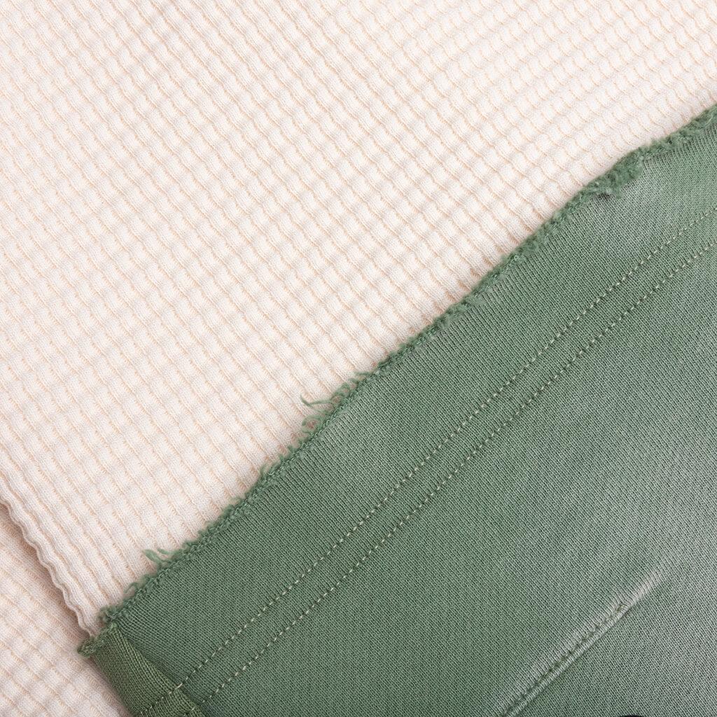 Double Layer Sweatpant - Green Male Product Image