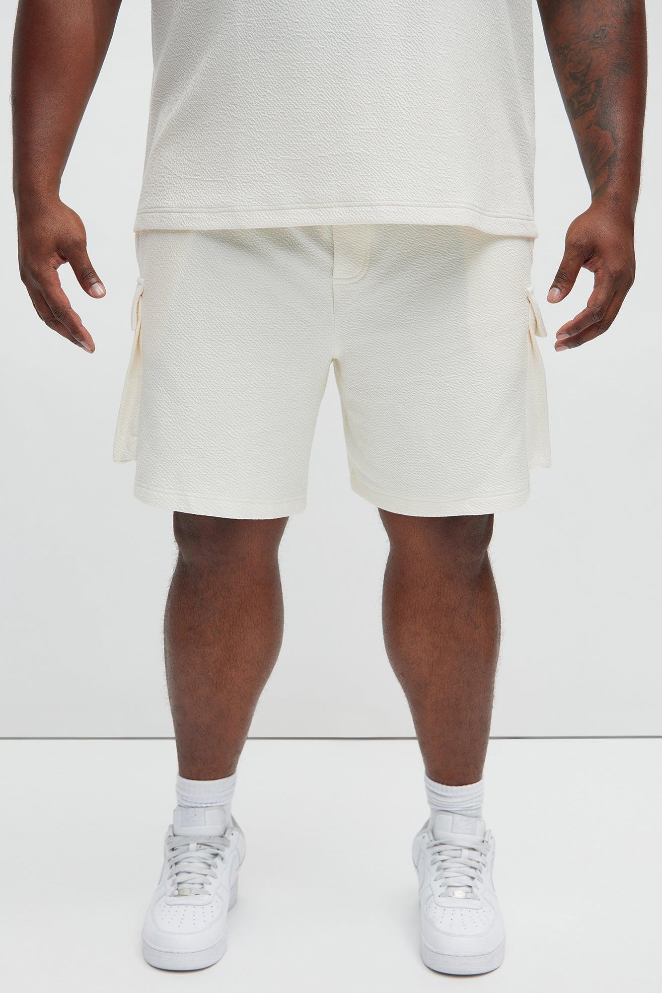Lewis Relaxed Shorts - Cream Product Image
