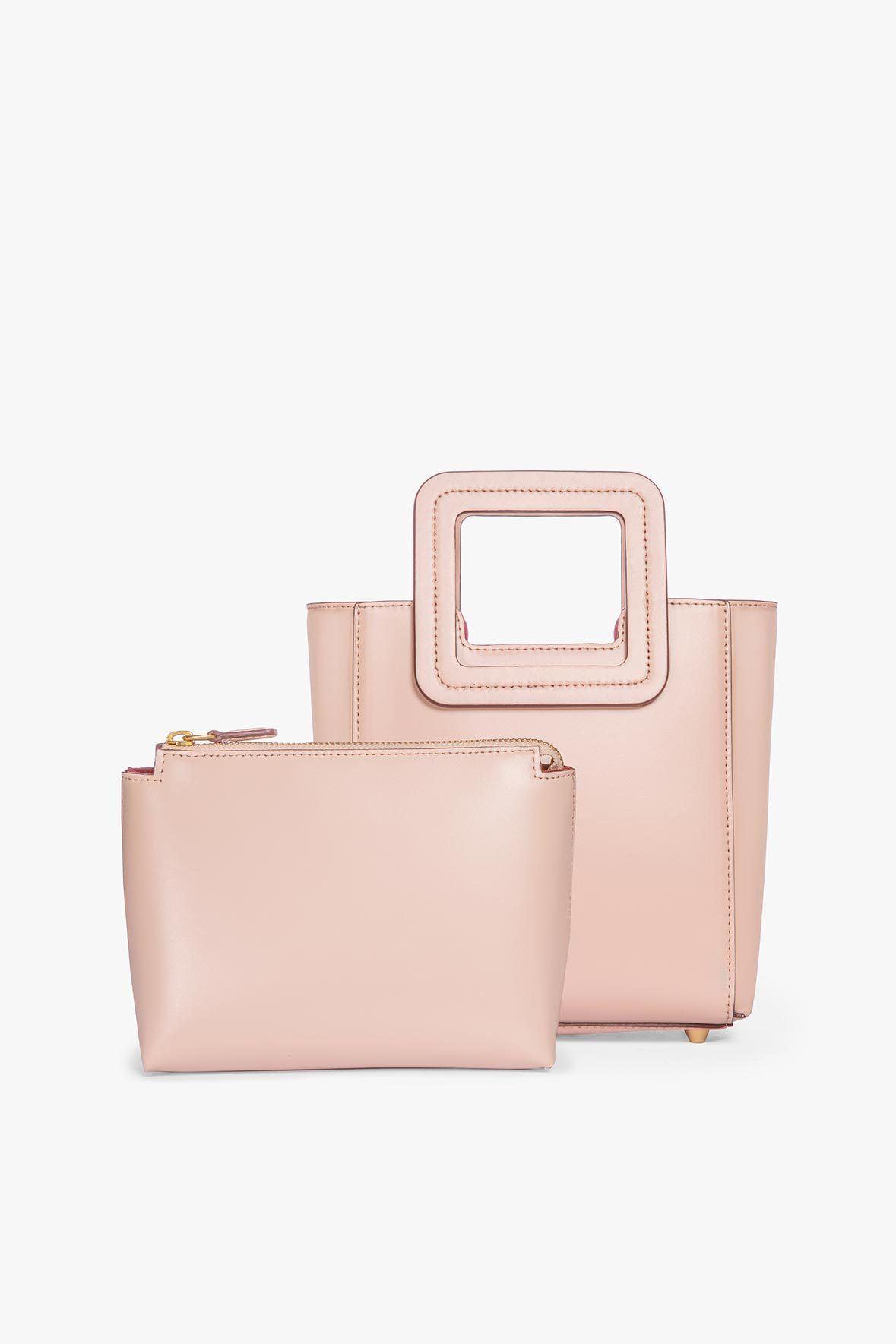 MINI SHIRLEY LEATHER BAG | BLUSH Product Image
