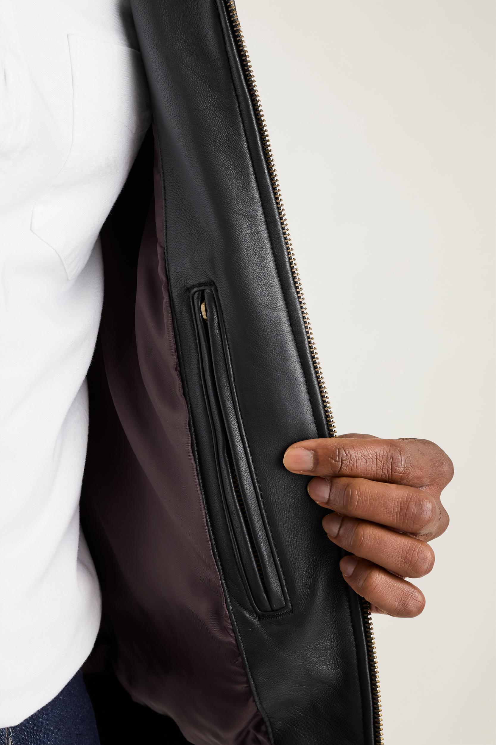 The Bowery Leather Bomber Product Image