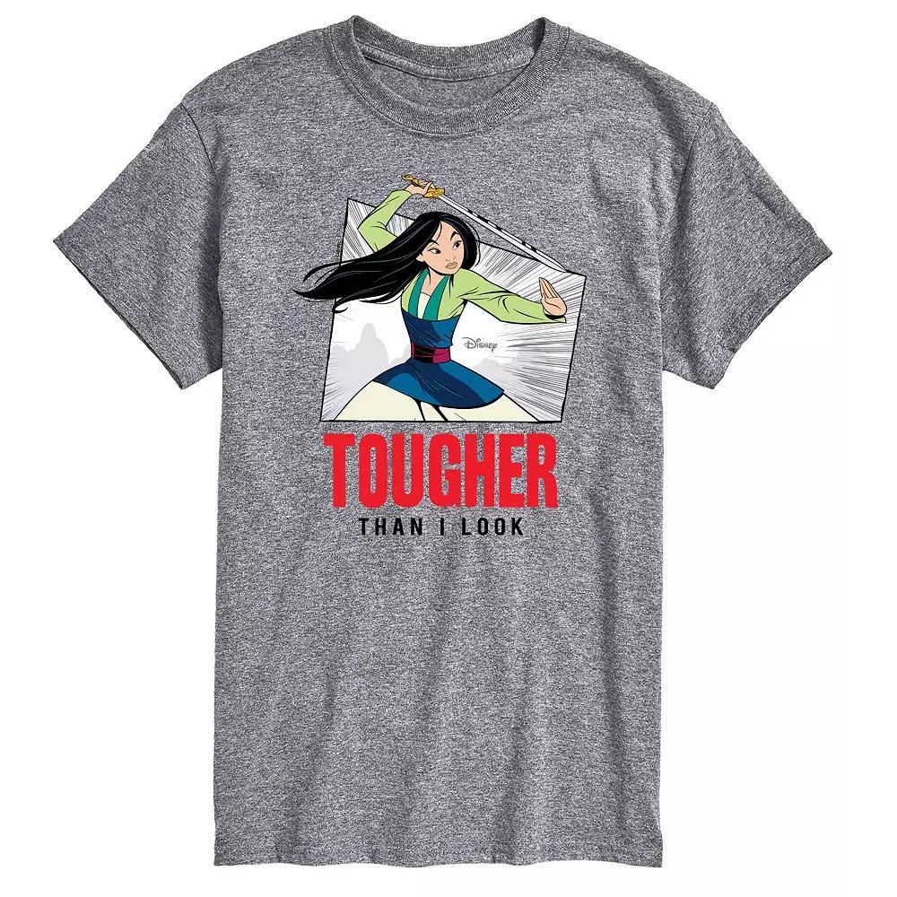 Disney's Mulan Big & Tall Tougher Than I Look Graphic Tee, Men's,  Product Image