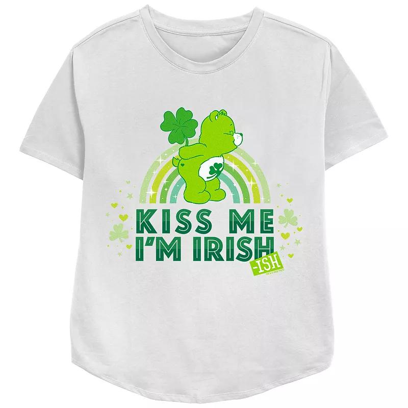 Women's Care Bears Kiss Me I'm Irish Graphic Tee, Girl's,  Product Image
