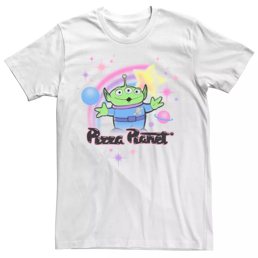 Disney / Pixar's Toy Story Alien Men's Pizza Planet Airbrush Tee,  Product Image