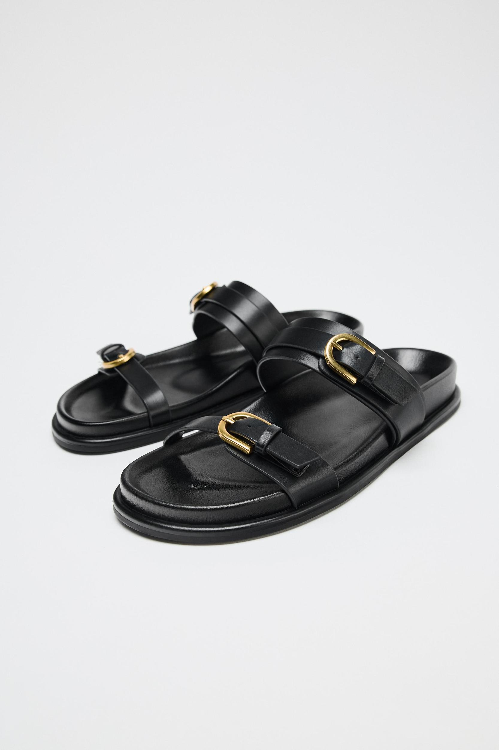 BUCKLED SANDALS Product Image
