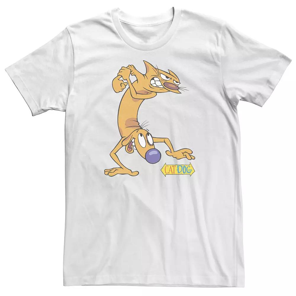 Big & Tall Nickelodeon CatDog Tough Guys Tee, Men's,  Product Image