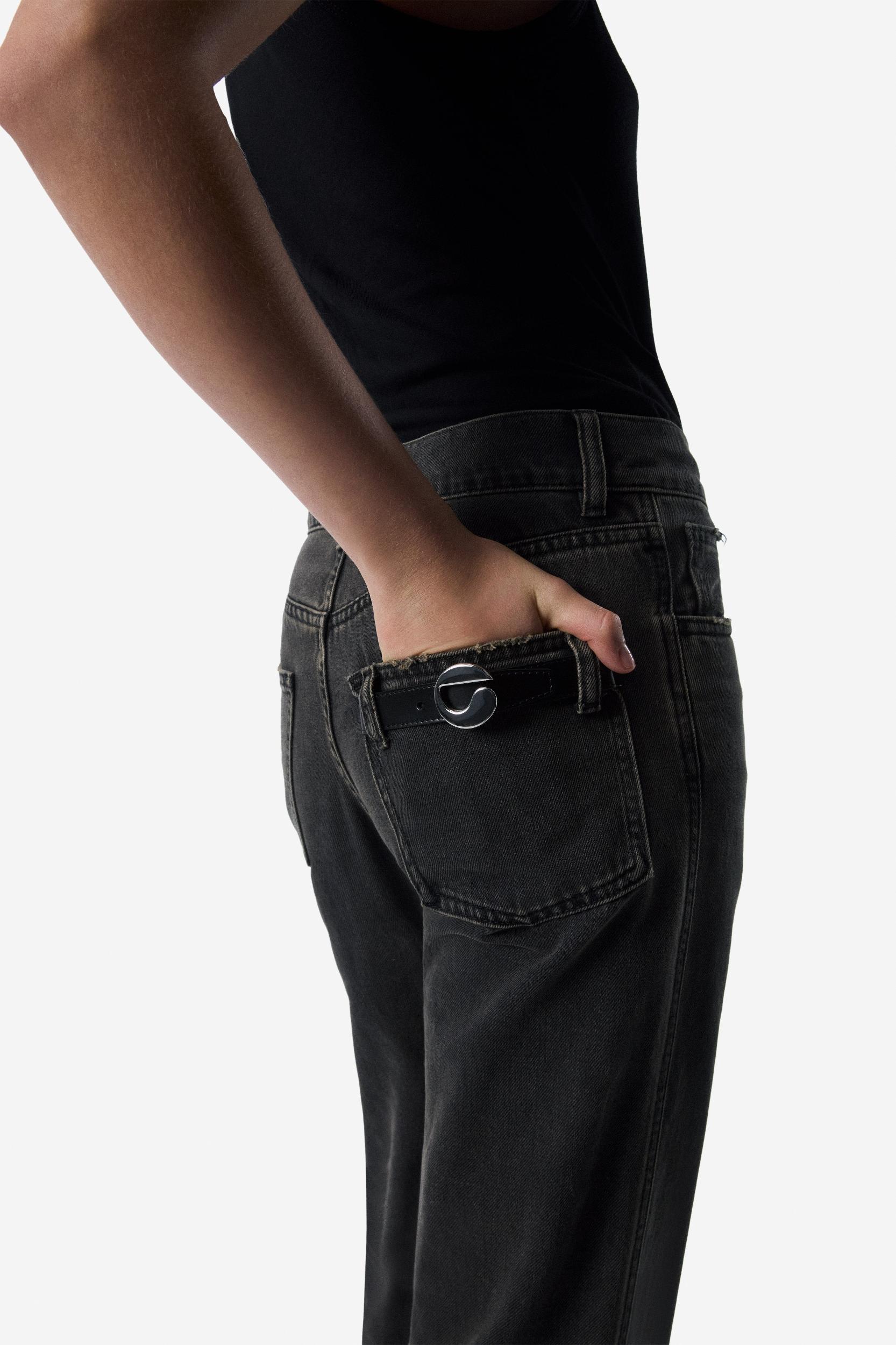 Boyfriend Denim Pants Product Image