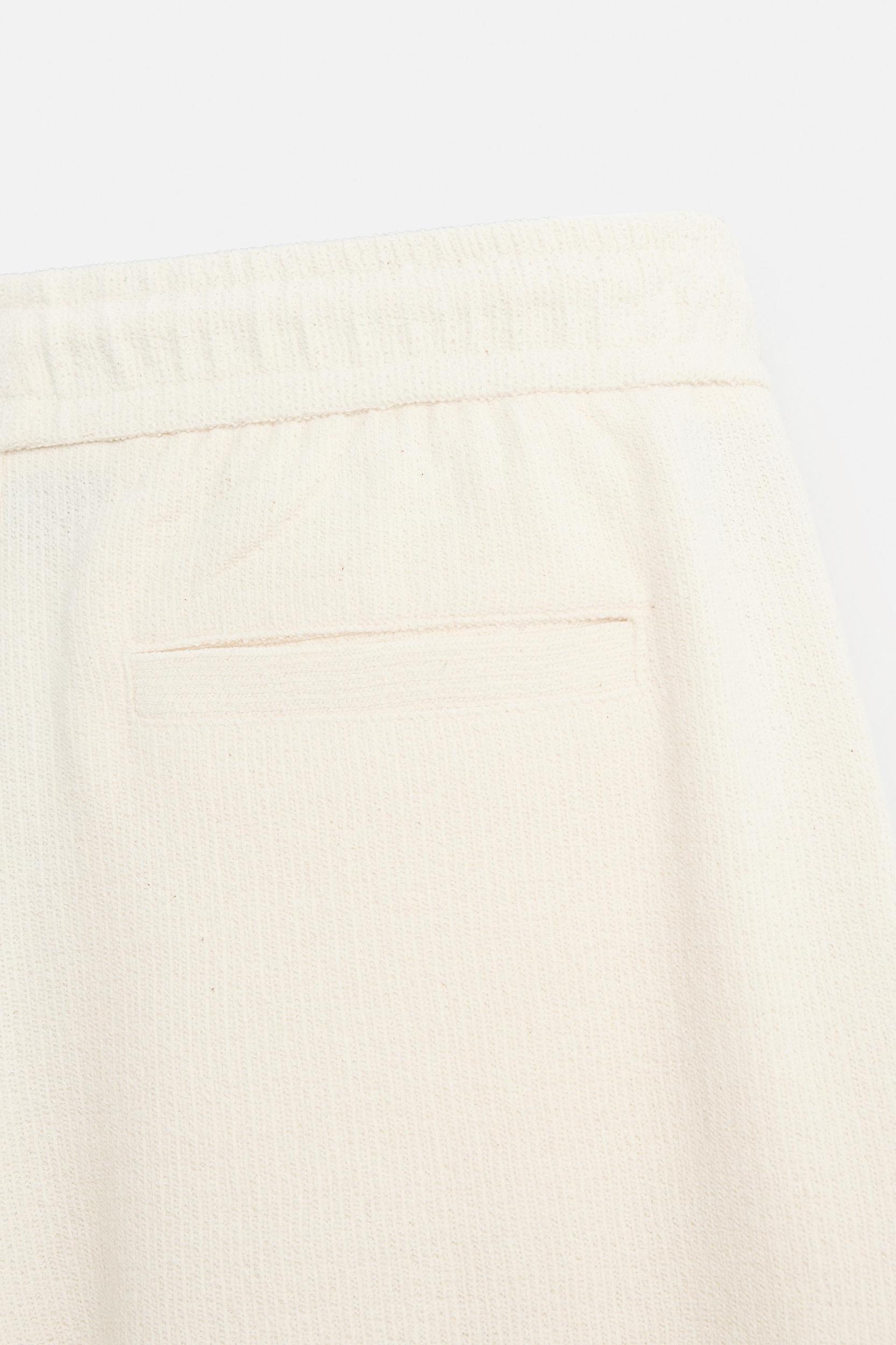TEXTURED JOGGER SHORTS Product Image