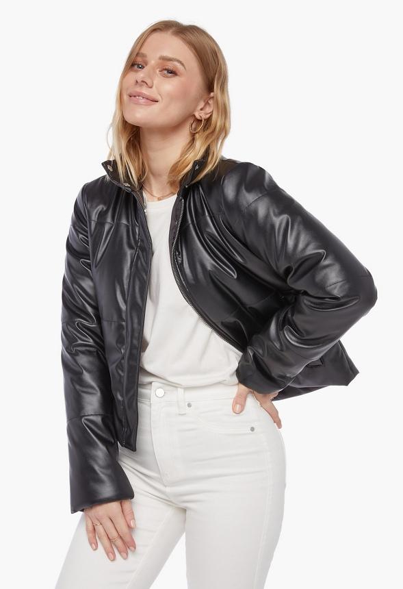 JustFab Margaux Platform Loafer Pump Womens Black/ White Size 8.5 Product Image